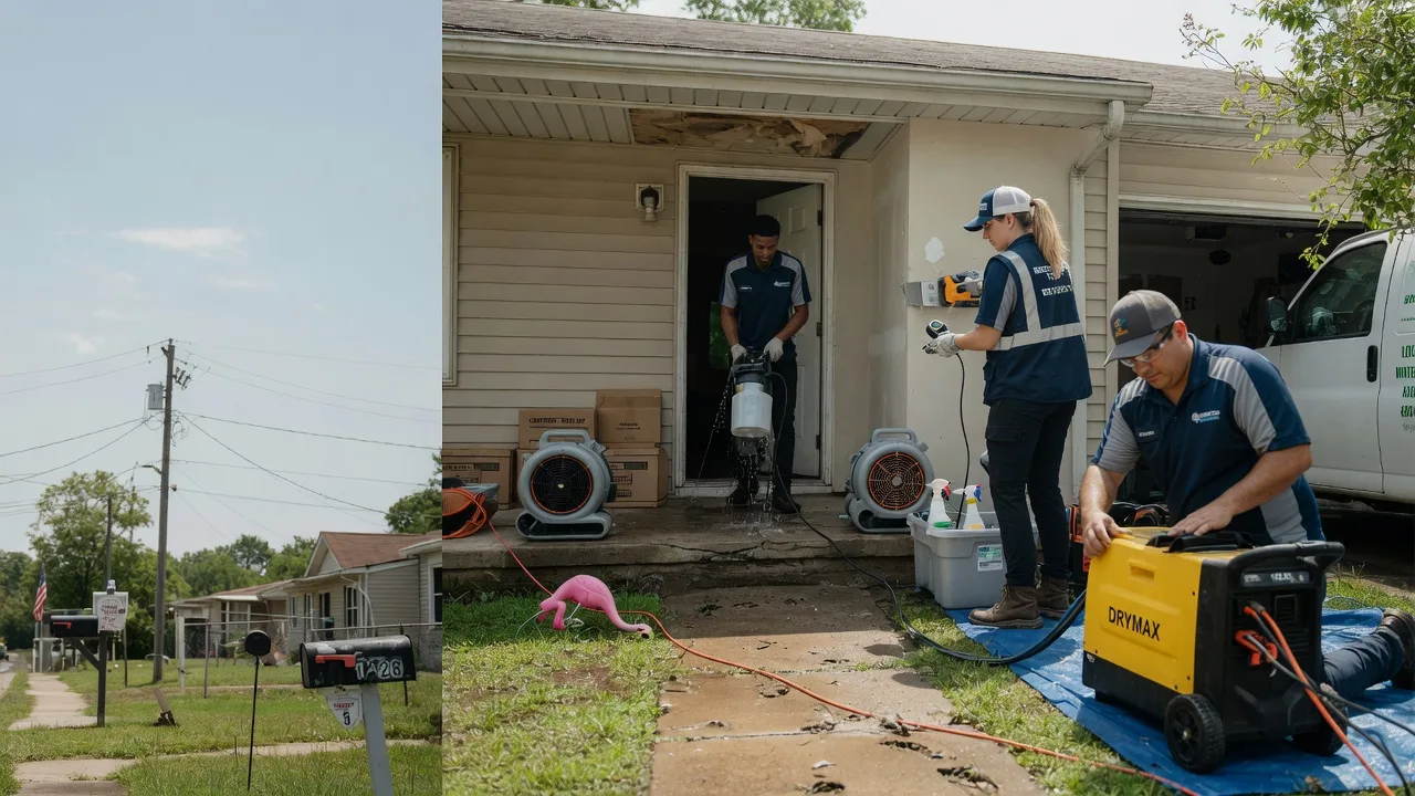 Storm Damage Water Removal in Flower Mound, TX near me